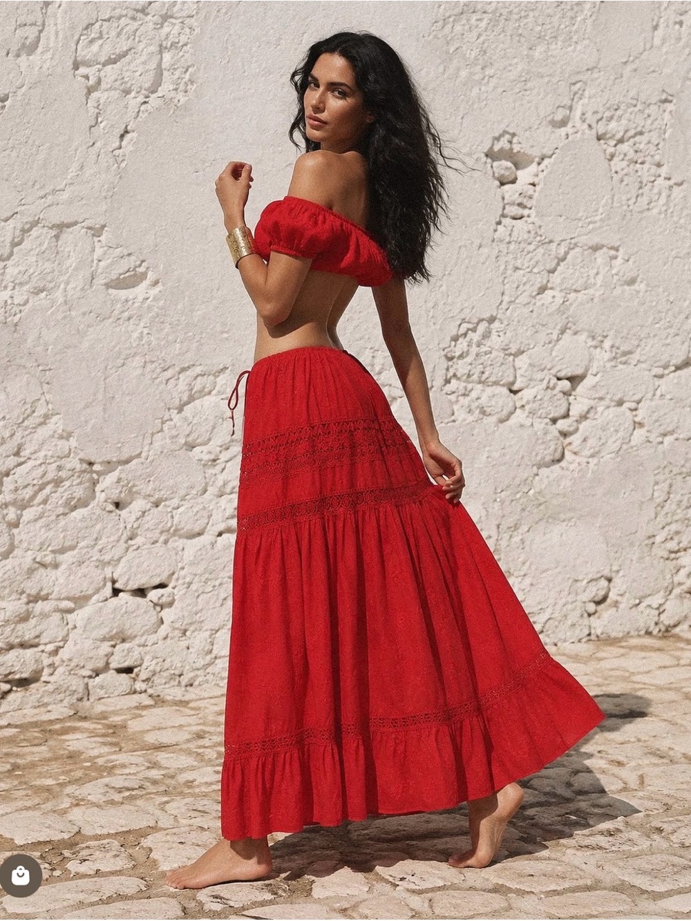 Adeirlina Vesper Red Matching Set